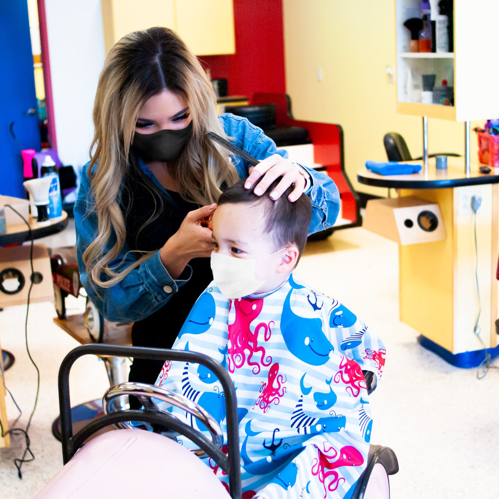 Masks! Is your child required to wear one during their haircut?